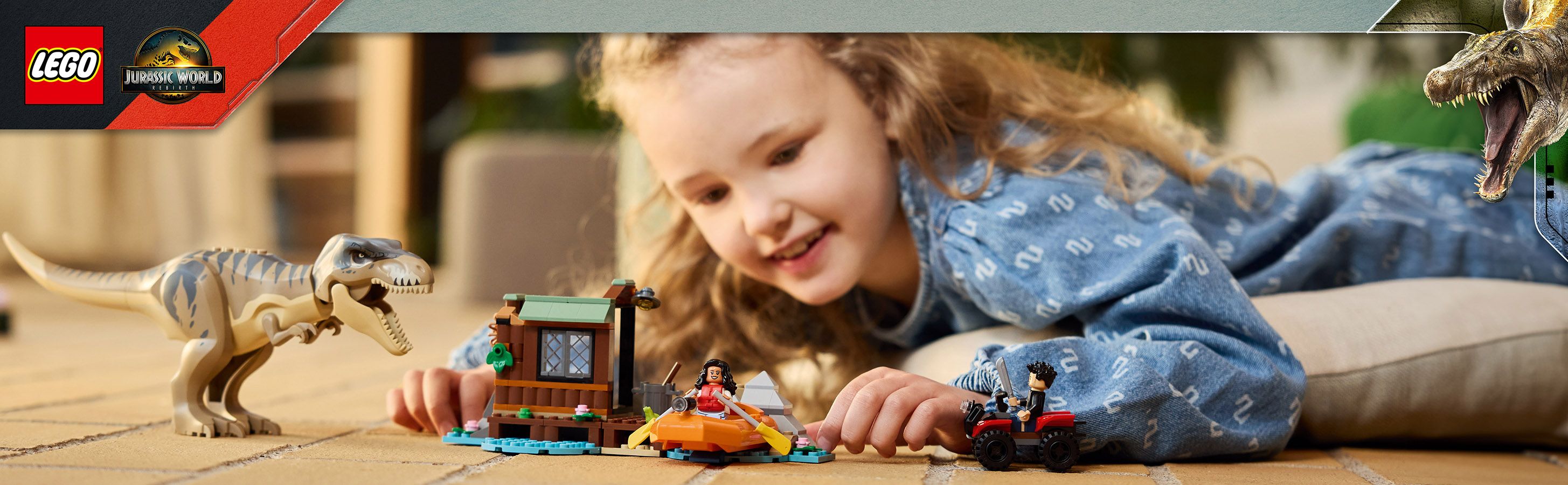 Akčná stavebnica podľa trháku s&nbsp;T-rexom